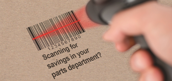 Scanning for savings in your parts department?