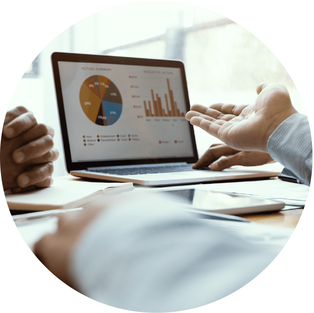 Access detailed financial reporting
